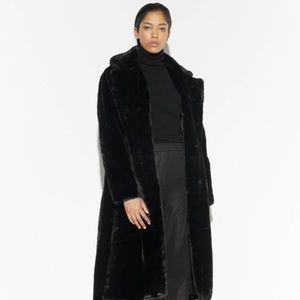 Faux Fur Women’s Peacoat
